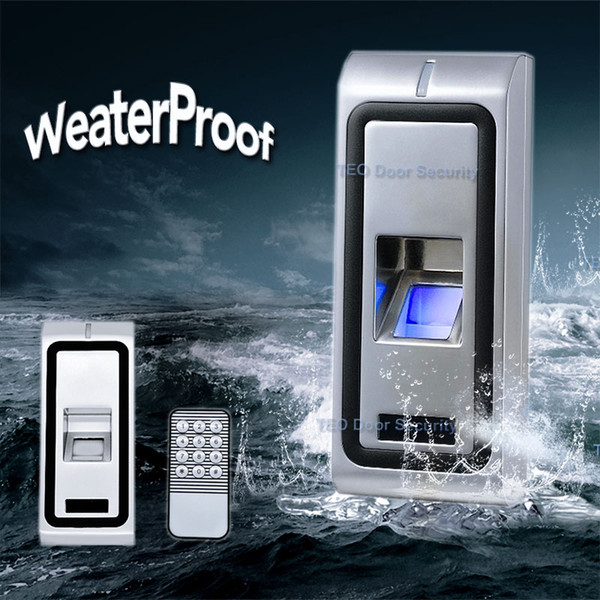 Infrared Remote control Fingerprint Biometric Access Control With Fast and Reliable Performance IP68 Waterproof WG output outdoor finger