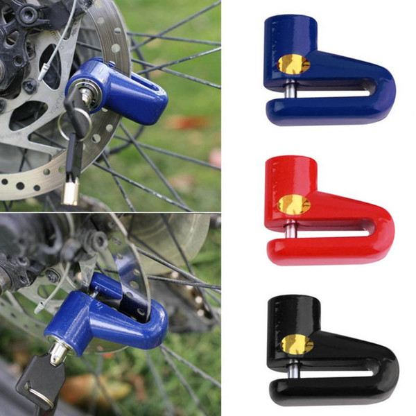 Anti theft Disk Disc Brake Rotor Lock For Scooter Bike Bicycle Motorcycle SafetyLock For Scooter Motorcycle Bicycle Safety