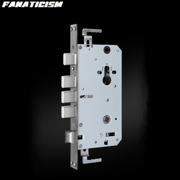 Fanaticism Smart Security Door Lock Stainless Steel Lockbody Anti-theft Door Lock Body General Single/double Live Anti-insert Card Lock-body