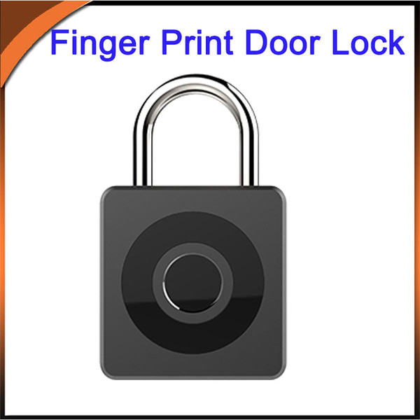 Smart Finger Print Door Lock Electronic Padlock with USB Charge