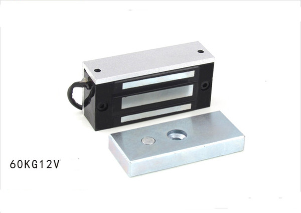 Hot Selling small Type DC 12V 24V Optional Electromagnetic Lock Maglock, EM Drawer Lock with 100lb/60kg Holding Force