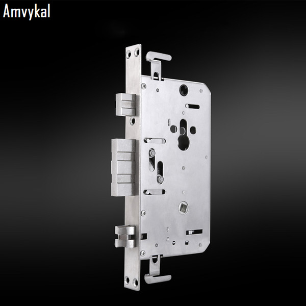 Amvykal Universal 24*240 Lock Body Anti-insert 304 Stainless Steel Security Fingerprint Door Lock Body Electronic Door Lock Lockbody