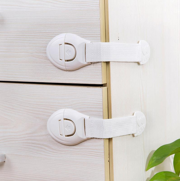 Hot Sale Children Drawer Cabinet Locks Multifunctional Longer Lock Baby Products Safety Lock 19.5cm*5cm Wholesale Free Shipping