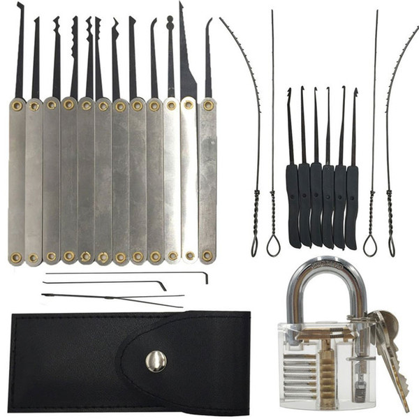 This Lock Set will meet all you need about your door. It is designed with transparent that you actually can see the pins moving up and down