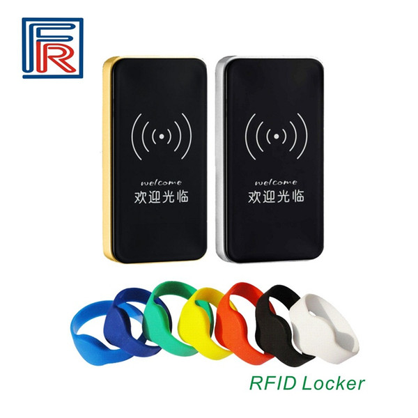 2017 SAFE Gym Changing Room RFID Cabinet Locker Lock with wristband key 125khz EM chip card