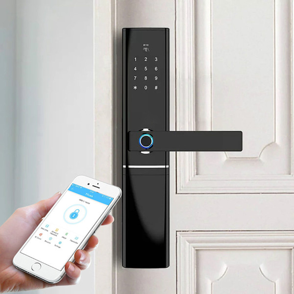 Intelligent Fingerprint Code for Household Anti-theft Door Lock WiFi Fingerprint Door lock Waterproof Electronic Door Lock Intelligent Biome