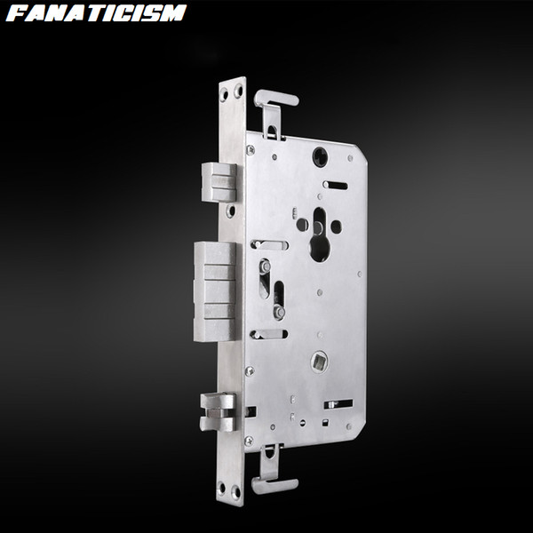 Fanaticism Security Door 304 Stainless Steel Lockbody Electronic Anti-theft Door Lock Body General Double Live Fingerprint Door Lock-body