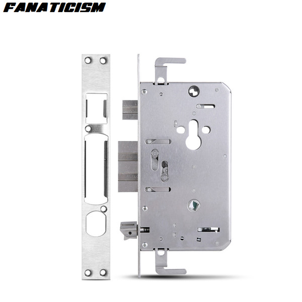 Fanaticism Universal 24*240 Lock Body 304 Stainless Steel Security Fingerprint Door Lock Body Smart Electronic Door Lock Lockbody