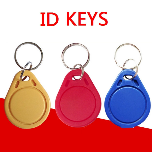 125Khz RFID Key Token Proximity keyfobs Tags Access control For RFID Copier Pulseira 3 COLOR Smart EM Card ID Keyfobs