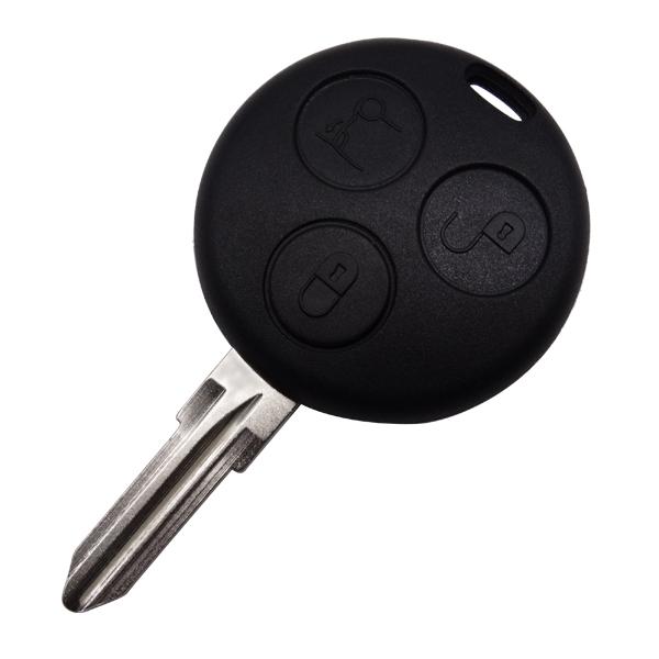 New Arrival Benz 3 Button Remote Key with 315mhz Smart Key for Mecerdes Benz Smart 433Mhz No logo