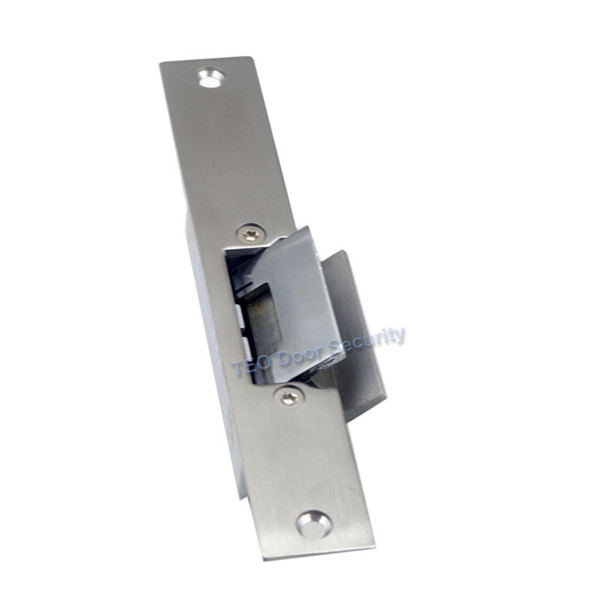 Fail Safe Electric Strike Suitable for Glass Door without Frame Locked when Energized Narrow Type Door Lock 500KG Holding Force