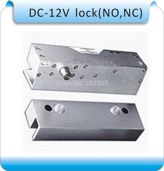 Free shipping On / under Frameless electric lock 5 line electric lock glass electric lock access control lock