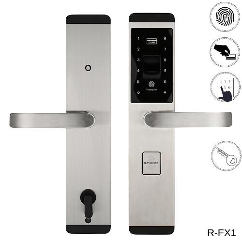 Fingerprint Lock Digital Electronic Door Lock For Home Anti-theft Intelligent Lock Password & RFID Card R-FX1