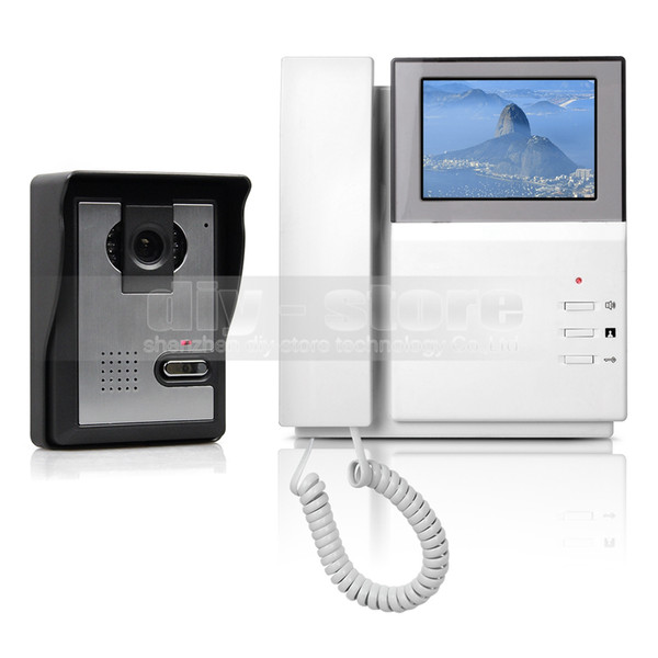 4.3inch Video Intercom Video Door Phone Doorbell 1 Camera 1 Monitor for Home / Office Security System