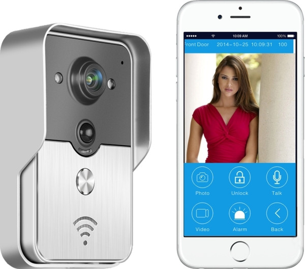 KW01 Smart wireless Wifi Visual Doorbell