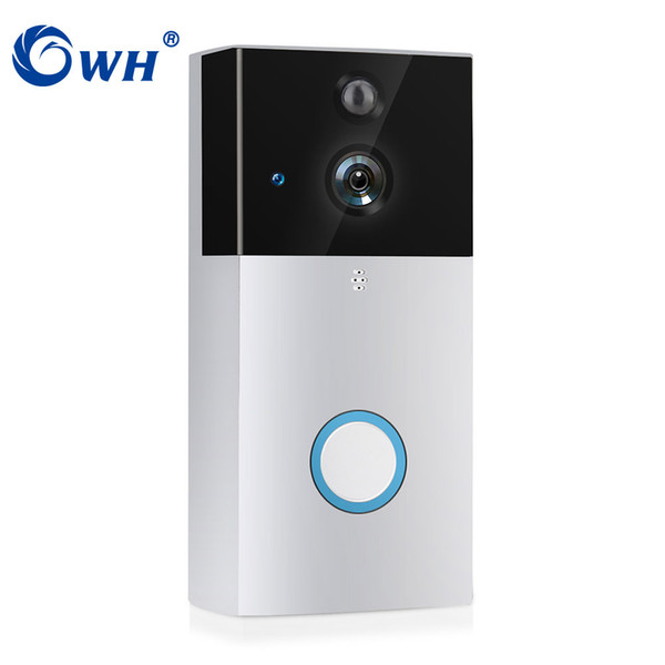 CWH Wireless Video Door Phone HD PIR WiFi Doorbell Intercom 720P IP Camera Battery Power Audio SD Card Recording Phone View A4