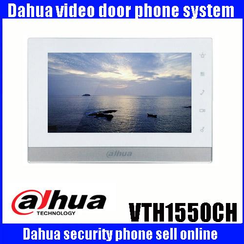 Original mutil-language DAHUA Video Intercom Door Phone DH-VTH1550CH 7-inch Color Indoor Monitor touch screen VTH1550CH MONITOR