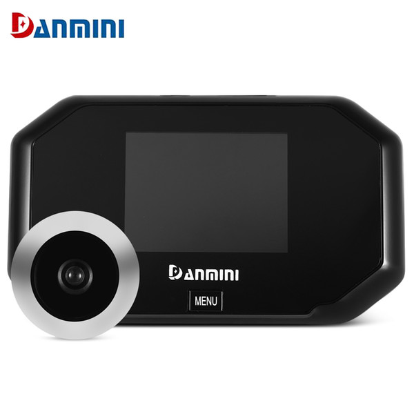 Danmini 3 inch Video Intercom Door Bell Video Door Phone Home Video intercom wired video doorbell Hidden Door Peephole Viewer