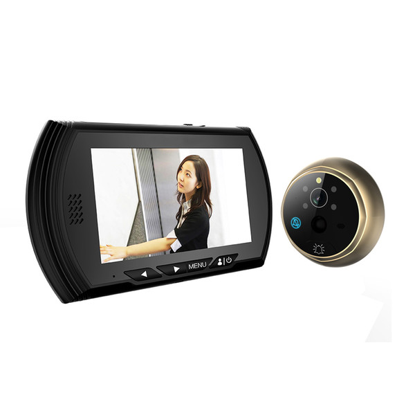 4.3 Inch Wired Video Door Phone Peephole Viewer Support 32G TF Card