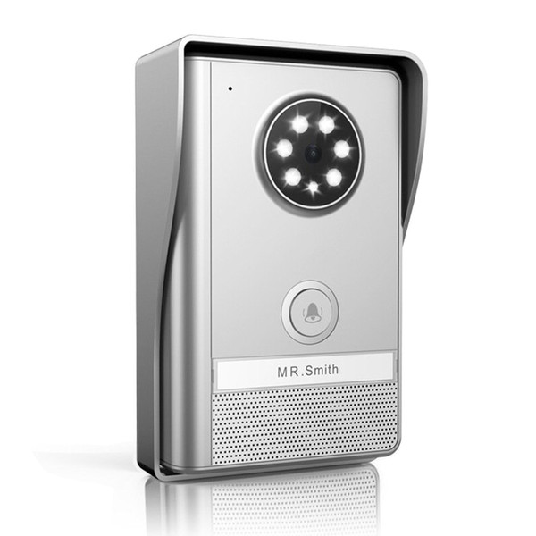 JERUAN New Doorbell Intercom Doorphone Wireless Video Door Phone with memory image Station Outdoor Night Vision function