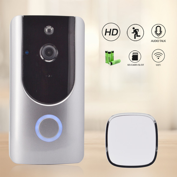 WiFi Video Door Phone IP Security Intercom For Home Digital Videos Door Bell Camera Two Way Audio Smart Wireless Doorbell