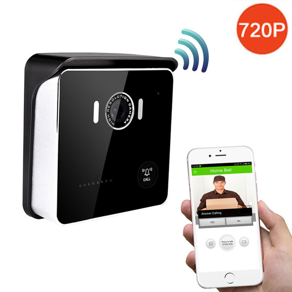 WIFI Smart Video Doorbell Camera Wireless 720P Video Door Phone Intercom Bell Night Vision Motion Detection IOS Android