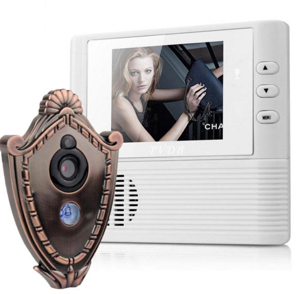 Lcd digital Door Camera Doorbell Door viewer eye Home Security Camera Cam door bell 3X Zoom