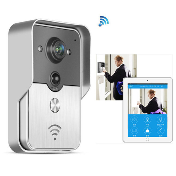 720P IP Wifi Doorbell Camera With Motion Detection Alarm Wireless Video Intercom Phone Control IP Door Phone Wireless Door Bell