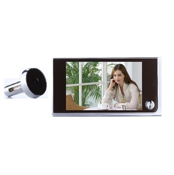 New video eye peephole door camera 3.5 inch LCD 0.5 Megapixels camera 120 degree widen viewing angle electronic eye