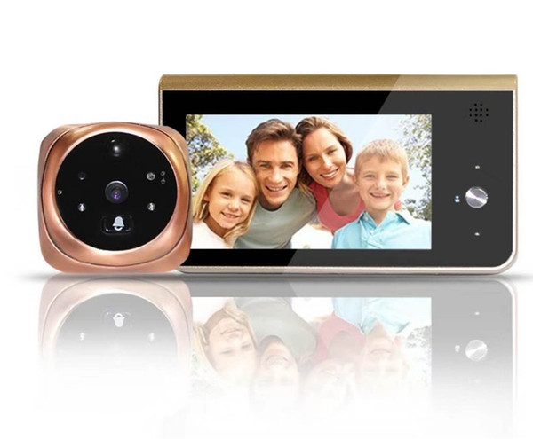 4.3 Inch Wireless WIFI Video Door Phone Peephole Viewer