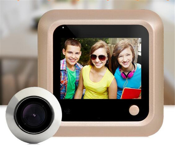 2.4 Inch HD peephole viewer one key monitoring