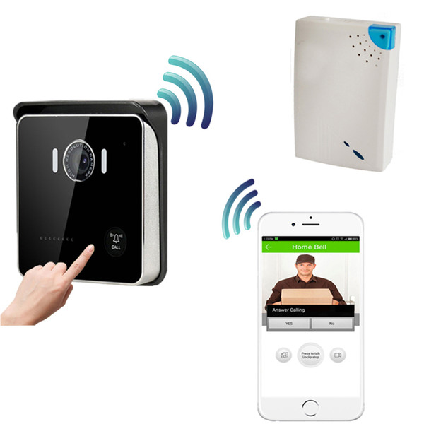 CUSAM Wireless Smart WIFI Video Doorbell Intercom Door Phone Bell Chime HD 720P Camera Night Vision Motion Sensor Alarm Unlock