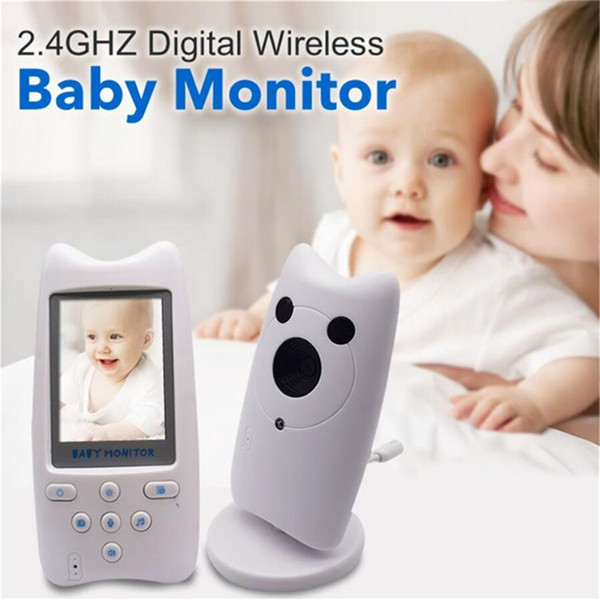 SienSen 2.4GHZ Digital Wireless Baby Monitor Two-way Talk Taking Photo Protable Color Liquid Crystal Display 2001ZH Baby Monitor