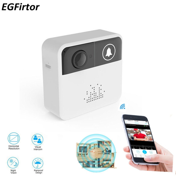 Home Alarm WIFI Doorbell Camera 720P IP Video Intercom Security Alarm For Door WI-FI Video Door Bell Night Vision