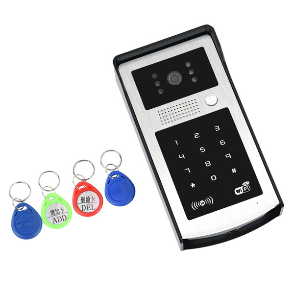 APP Remote Control / Password/ ID Card open Lock WIFI IP Doorbell