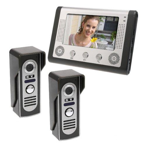 7 Inch 1V2 Wired two way Intercom Video Door Phone