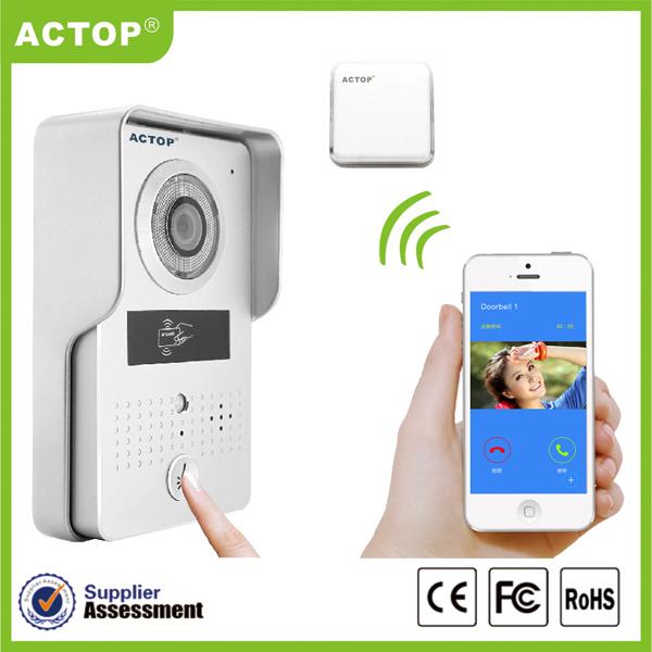 Real Time Monitoring WIFI Doorbell Motion Detection 720P