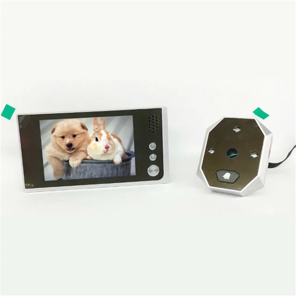 HD 2MP 3.5 Inch Wide Angle Peephole Viwer Video Doorbell