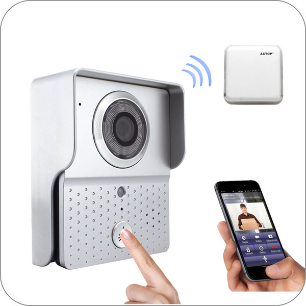 Metal Case WIFI Video Door Phone 720P Wth Indoorbell