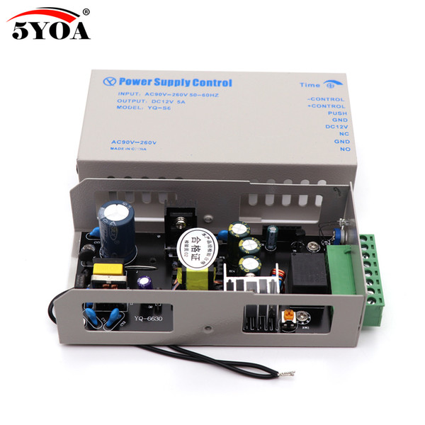 DC 12V Door Access Control system Switch Power Supply 3A 5A AC 110~240V for RFID Fingerprint Access Control Machine Device