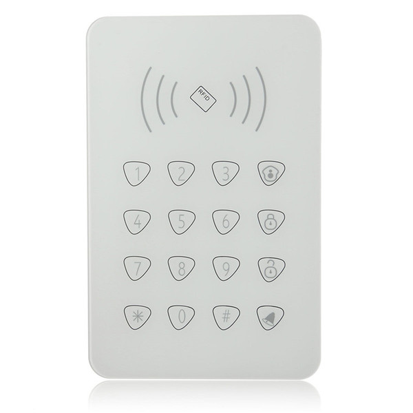 Wholesale-Touchable RFID keypad for Smart home WIFI GSM alarm,external Remotecontrol password keypad for G90B G90E Smart Home alarm syst