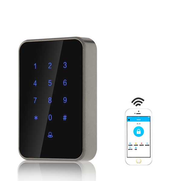 Long Rnage Control Bluetooth Wifi Digital Lock Access control reader Electronic Smart Door Lock Glass door Safe For Office