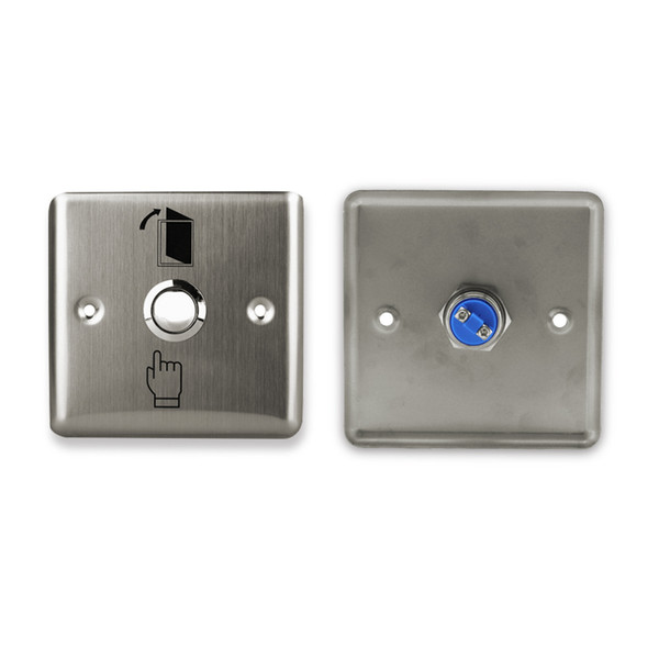 5PSC Free Shipping stainless steel door switch button emergency exit button for electric lock control home Security alarms