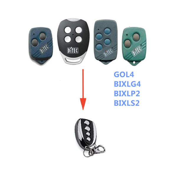 For ditec replacement garage door rolling code remote 433.92mhz