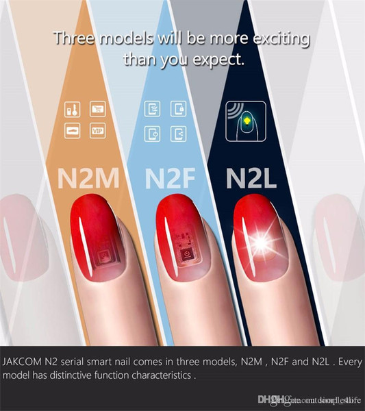 JAKCOM N2 Smart Nail New Multifunction Product Of Intelligent Accessories No Charge Required New NFC Smart Wearable Gadget