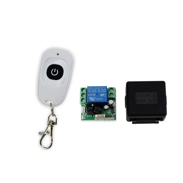 Wholesale-New arrival 433MHz 12V 1CH wireless remote control switch+receiver module+shell for electric door lock use for single door-SL312