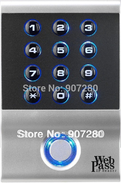 Web Based Networked RFID PIN & PIN Standalone Access Controller Keypad