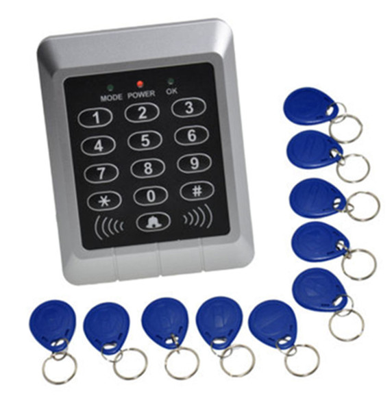 Rifd 125Khz Door Access Control System with 10 keys