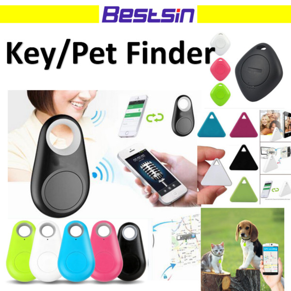 Find Stuff Smart Bluetooth Key Finder iTag Bluetooth Anti-lost For Pet Cat Dog Anti theft device For Kids Tracker Support ISO Andorid