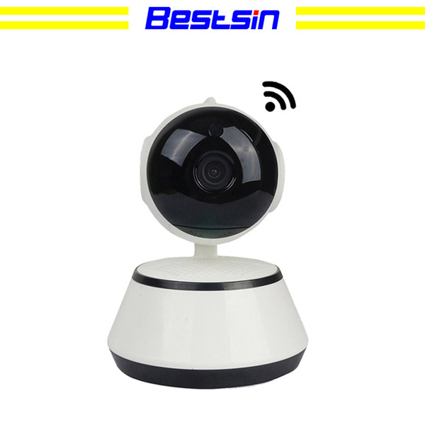 Bestsin Hottest Pan Tilt Wireless IP Camera WIFI 720P Infrared CCTV Home Security Cam Micro SD Slot Support Microphone